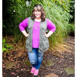 Ava & Viv Utility Vest - 3X